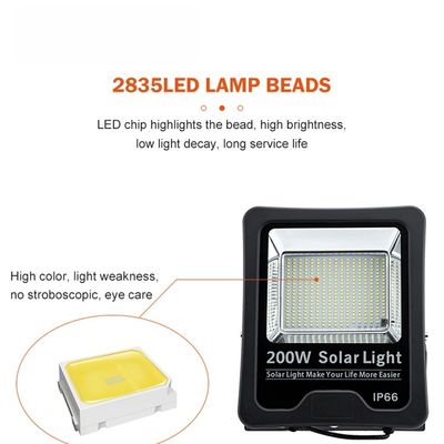 LED Solar Flood Light With IP66 Waterproof Outdoor High Bright