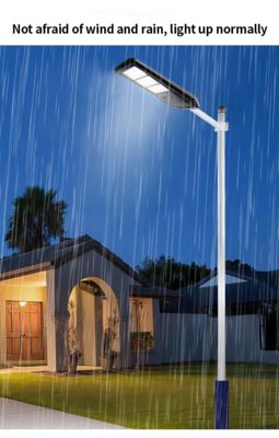 IP65 Waterproof LED Solar Street Light with High Brightness for Efficient Outdoor Lighting