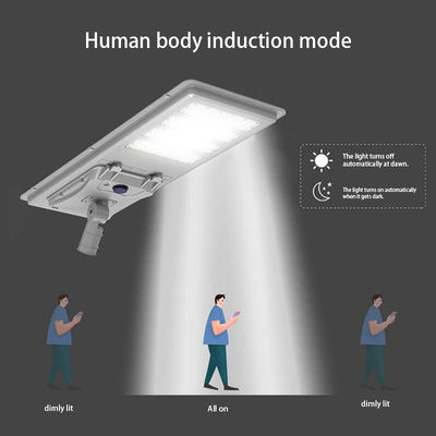 IP65 Waterproof Solar Street Light Integrated With Motion Sensor Sidewalk