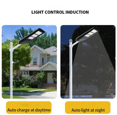 Smart Integrated LED Solar Street Light With IP65 Intelligent Light Control Radar Motion Sensor
