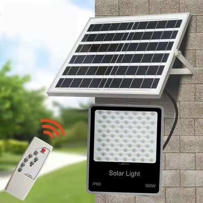 LED Solar Flood Light With Dual Motion Sensor And 15m Range For Outdoor Lighting