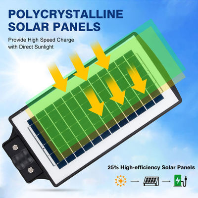 Integrated Solar Street Light All-in-One With IP65 Waterproof Easy Installation