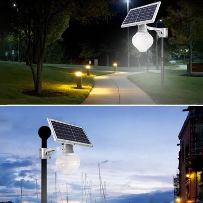 LED Solar Street Light With Apple Shape Split Type For Outdoor Garden