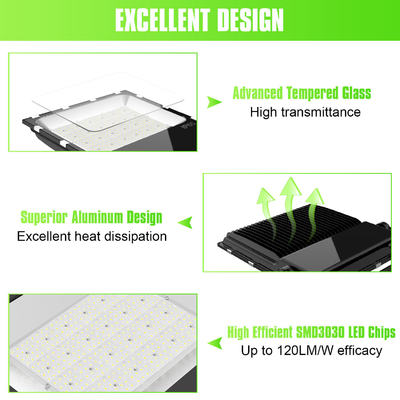 LED Solar Flood Light IP65 High-Efficiency For Garden