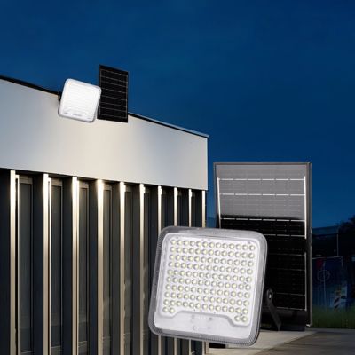 Heavy Duty Solar Flood Light  With High Bright For Urban Yards