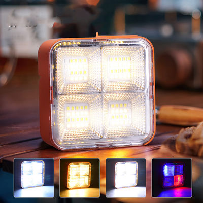 LED Solar Flood Light With Foldable And Hangable IP65 Outdoor Camping