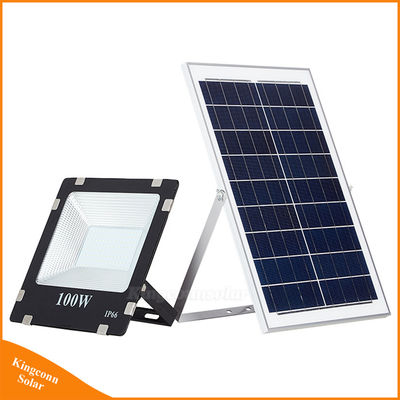 LED Solar Flood Light With Brightness Waterproof Outdoor Remote Control
