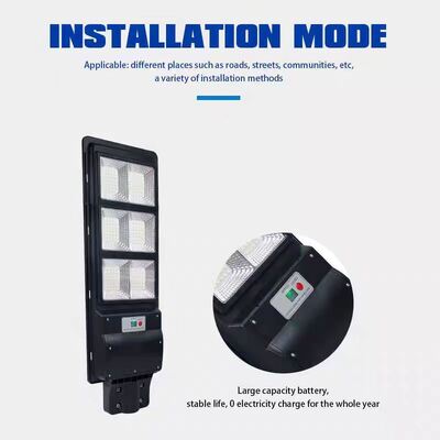 Intelligent Solar Street Light Auto Operation for Outside Place Illumination