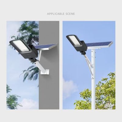 Height Split LED Solar Street Light Compact Panel For Garden Landscapes