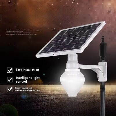 Waterproof Split LED Solar Street Lamp With Apple Shaped For Outdoor Parks