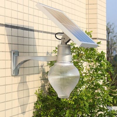 Waterproof Split LED Solar Street Lamp With Apple Shaped For Outdoor Parks