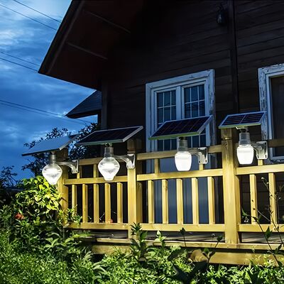 Waterproof Split LED Solar Street Lamp With Apple Shaped For Outdoor Parks