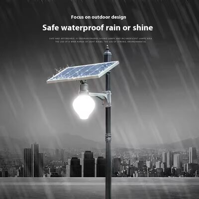 LED Solar Street Light With Apple Shape Split Type For Outdoor Garden