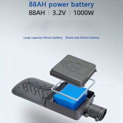 Split Type Solar Street Light With Detachable Panel IP65 Waterproof For Parks