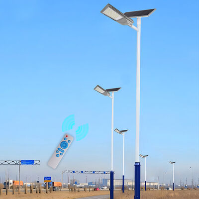 Split-Type Solar Street Light with High Lumen Output and LiFePO4 Battery