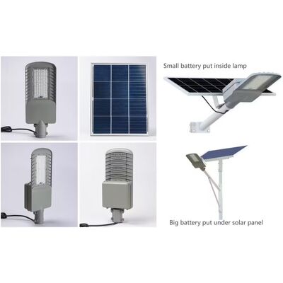 LED Solar Street Lights With Lithium Battery Waterproof IP65 For Outdoor Garden