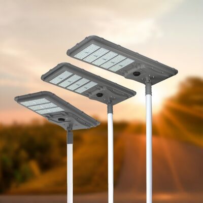 LED Solar Street Light With Timing Function Adjustable Brightness for Stadium Surroundings