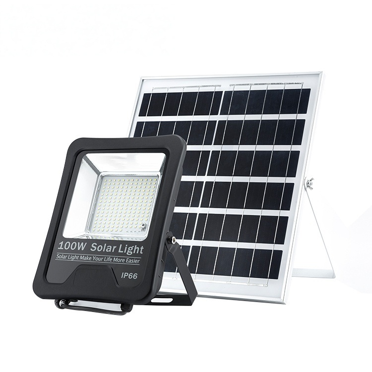 LED Solar Flood Light With IP66 Waterproof Outdoor High Bright