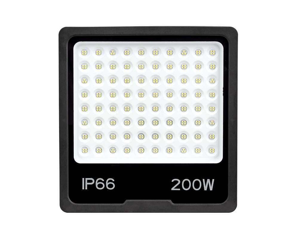 IP65 Solar Flood Light with Remote-Control for Construction Sites