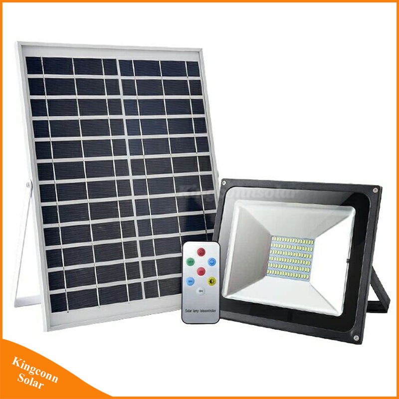 Easy Install LED Solar Flood Light With Waterproof Eco Friendly Patio Security Lighting