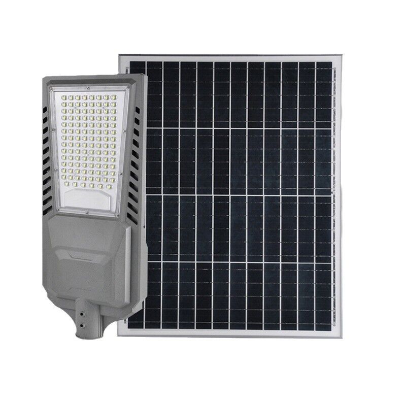 Split-Type Solar Street Light with Die-Cast Aluminum Solar Panel for High Lumen Output