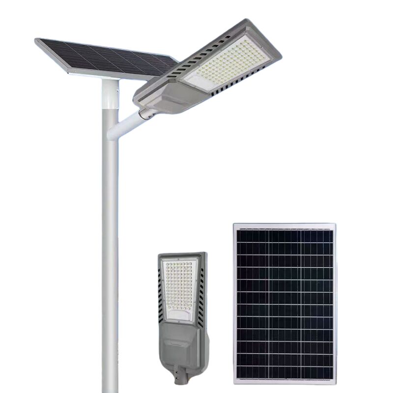 Split-Type Solar Street Light with High Lumen Output and LiFePO4 Battery