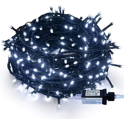 LED Solar String Light With Remote Control Adjustable Brightness for Christmas Decorative