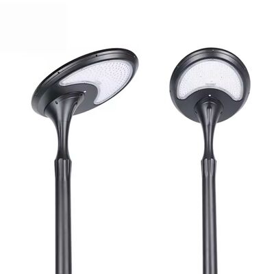 Quality High-Pole Waterproof IP65 App Control Dimmable Automatic Dark Detection Lighting Solar Garden Outdoor LED Light factory