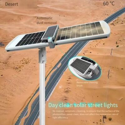 Jakość Samoczyszczące oświetlenie zasilane energią słoneczną, wymagające niewielkiej konserwacji. Ekologiczne rozwiązania w zakresie oświetlenia zewnętrznego typu „wszystko w jednym”. fabryka