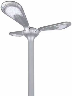 جودة حديقة الطاقة الشمسية الذكية وأضواء الطريق لوحة للطاقة الشمسية على جانب الطريق بقيادة مصباح عمود مع أعمدة الإضاءة عالية الصاري مصنع