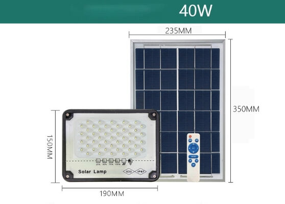 태양광 투광등 | 243개의 LED, 25000mAh 배터리, 220㎡ 커버리지, 정원 및 안뜰용 IP65 방수